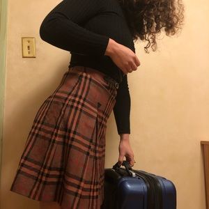 Burberry mini skirt